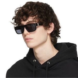 Givenchy Accessories Givenchy Black Silver Flat Top Unisex Sunglasses Gv 722s Poshmark